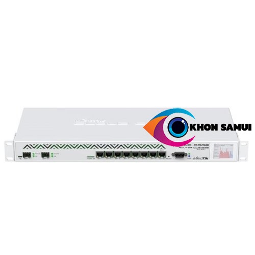 MikroTik CCR1036-8G-2S+EM Cloud Core Router Industrial Grade 8-Port Gigabit Ethernet, 2xSFP+ cages, CPU 36 cores 1.2GHz, RAM 16GB, RouterOS L6