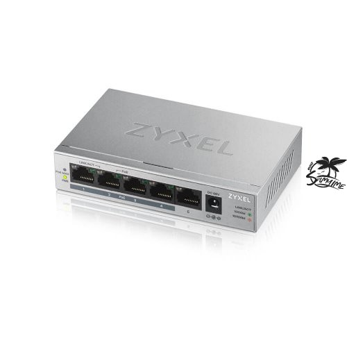 5-Port GbE Unmanaged PoE Switch ยี่ห้อ Zyxel