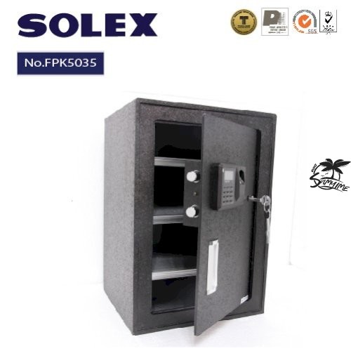 SOLEX Electronic Safe ตู้เซฟ รุ่น FPK.5035 ตู้เซฟสองระบบอิเล็กทรอนิกส์ รองรับ 32 ลายนิ้วมือ